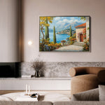 Landscape 298 Canvas Art 60 x 40 cm / Black