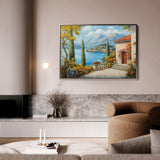 Landscape 298 Canvas Art 60 x 40 cm / Black