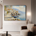 Landscape 299 Canvas Art 60 x 40 cm / Black