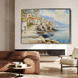 Landscape 299 Canvas Art 60 x 40 cm / Black
