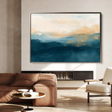 Abstract 300 Canvas Art 60 x 40 cm / Black