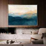 Abstract 300 Canvas Art 60 x 40 cm / Black