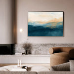 Abstract 300 Canvas Art 60 x 40 cm / Black