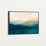 Abstract 300 Canvas Art 60 x 40 cm / Black