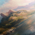 Landscape 300 Canvas Art 60 x 40 cm / Black