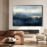 Abstract 301 Canvas Art 60 x 40 cm / Black