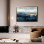 Abstract 301 Canvas Art 60 x 40 cm / Black