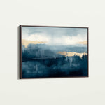 Abstract 301 Canvas Art 60 x 40 cm / Black