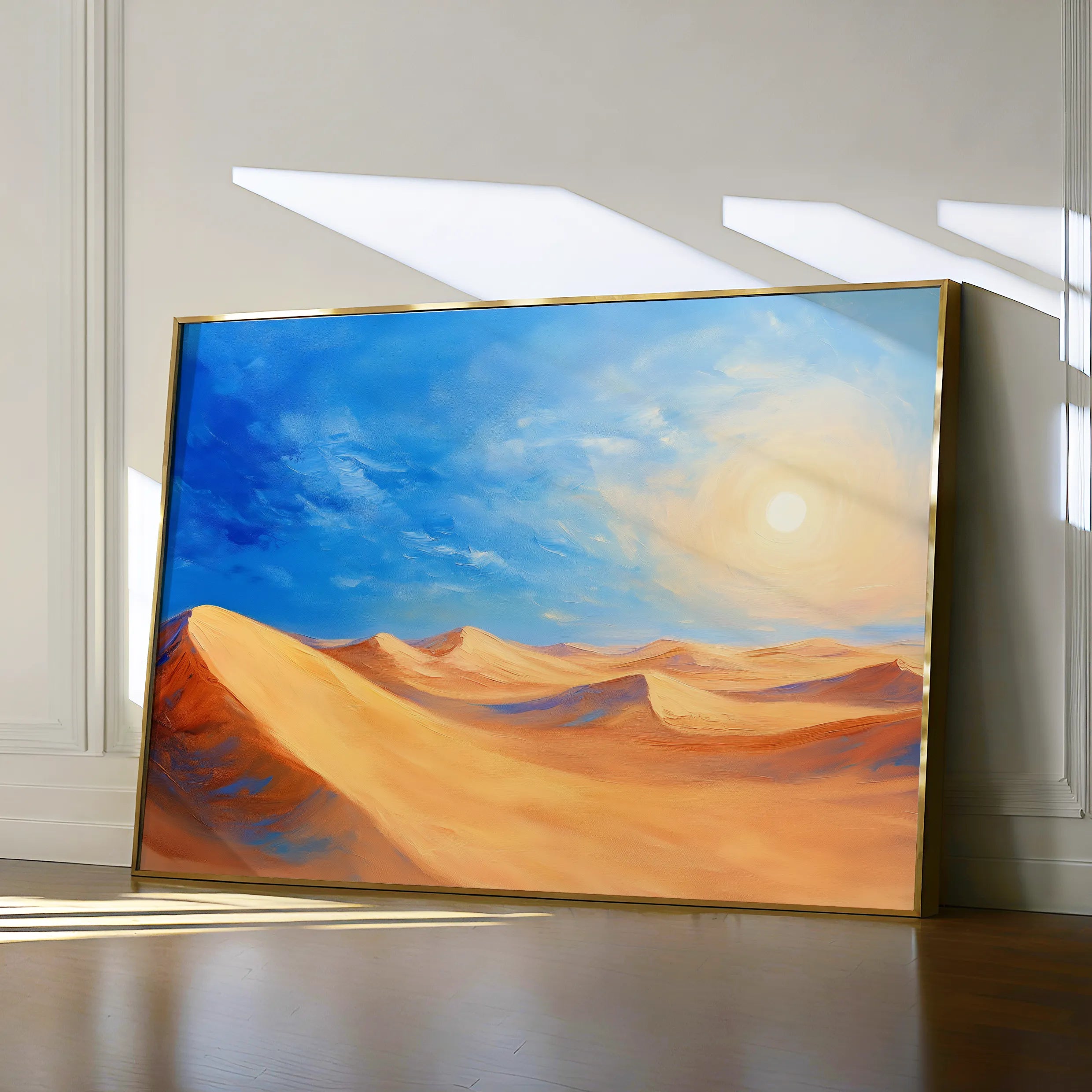 Landscape 301 Canvas Art 60 x 40 cm / Black