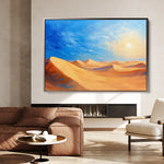 Landscape 301 Canvas Art 60 x 40 cm / Black
