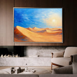 Landscape 301 Canvas Art 60 x 40 cm / Black