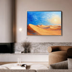 Landscape 301 Canvas Art 60 x 40 cm / Black