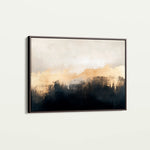 Abstract 302 Canvas Art 60 x 40 cm / Black