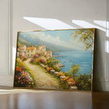 Landscape 302 Canvas Art 60 x 40 cm / Black
