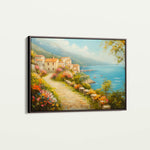 Landscape 302 Canvas Art 60 x 40 cm / Black