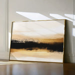 Abstract 303 Canvas Art 60 x 40 cm / Black