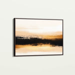 Abstract 303 Canvas Art 60 x 40 cm / Black