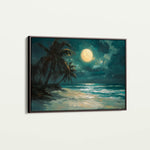 Landscape 303 Canvas Art 60 x 40 cm / Black