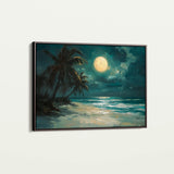 Landscape 303 Canvas Art 60 x 40 cm / Black