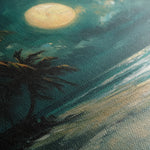 Landscape 303 Canvas Art 60 x 40 cm / Black