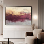 Abstract 304 Canvas Art 60 x 40 cm / Black