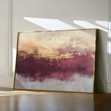 Abstract 304 Canvas Art 60 x 40 cm / Black