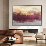 Abstract 304 Canvas Art 60 x 40 cm / Black