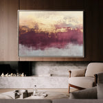 Abstract 304 Canvas Art 60 x 40 cm / Black