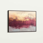 Abstract 304 Canvas Art 60 x 40 cm / Black