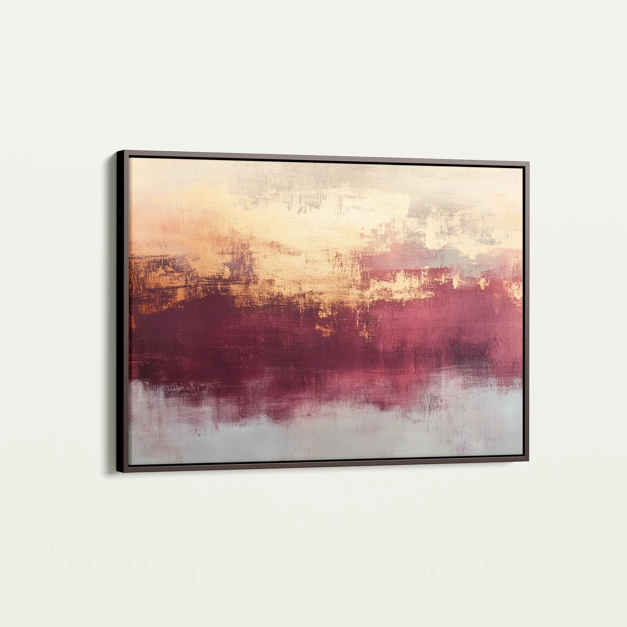 Abstract 304 Canvas Art 60 x 40 cm / Black