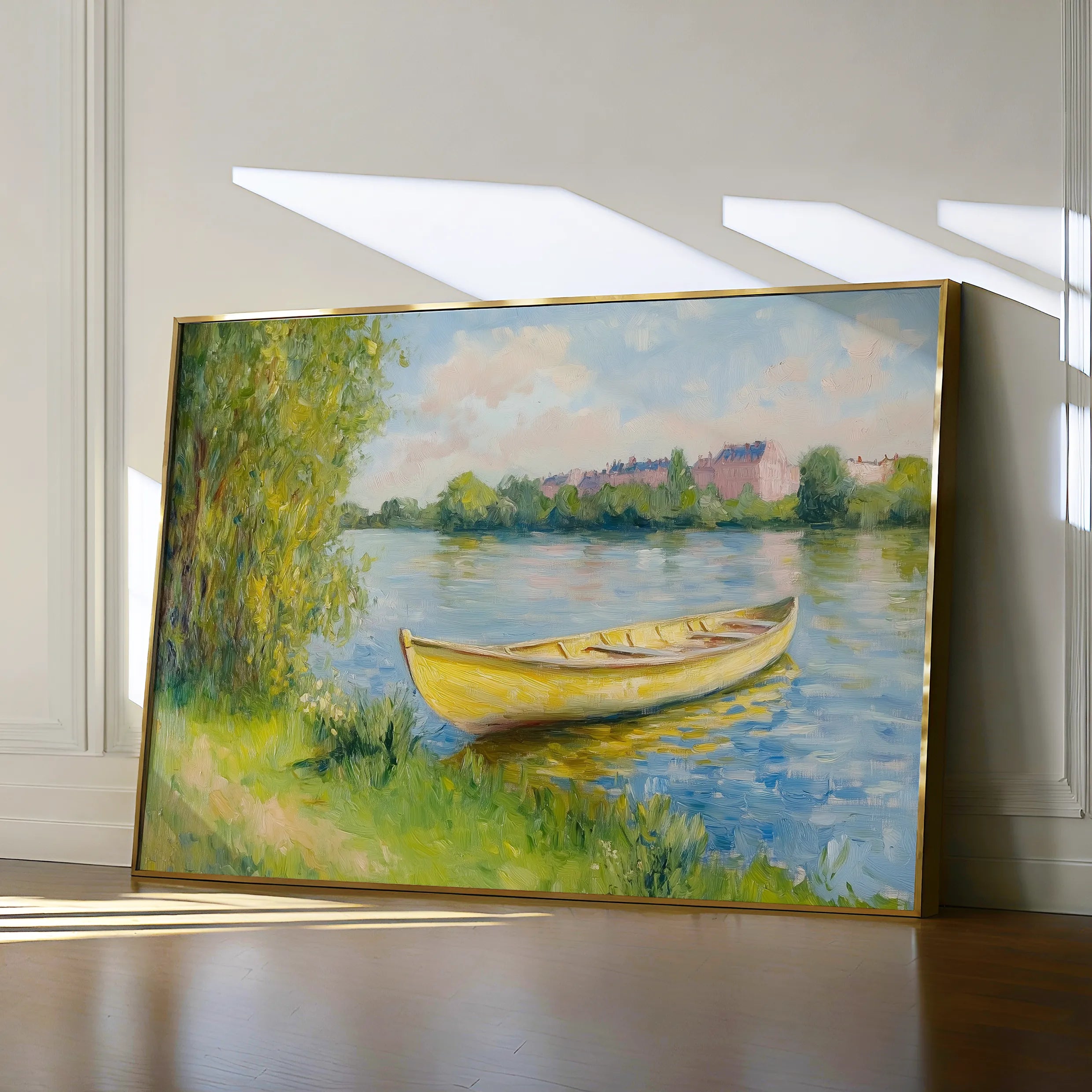 Landscape 304 Canvas Art 60 x 40 cm / Black