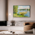 Landscape 304 Canvas Art 60 x 40 cm / Black