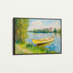Landscape 304 Canvas Art 60 x 40 cm / Black