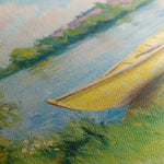 Landscape 304 Canvas Art 60 x 40 cm / Black
