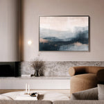Abstract 305 Canvas Art 60 x 40 cm / Black