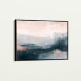 Abstract 305 Canvas Art 60 x 40 cm / Black
