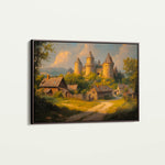 Landscape 305 Canvas Art 60 x 40 cm / Black