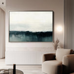 Abstract 306 Canvas Art 60 x 40 cm / Black