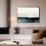Abstract 306 Canvas Art 60 x 40 cm / Black