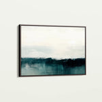 Abstract 306 Canvas Art 60 x 40 cm / Black