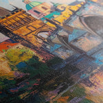 Landscape 306 Canvas Art 60 x 40 cm / Black