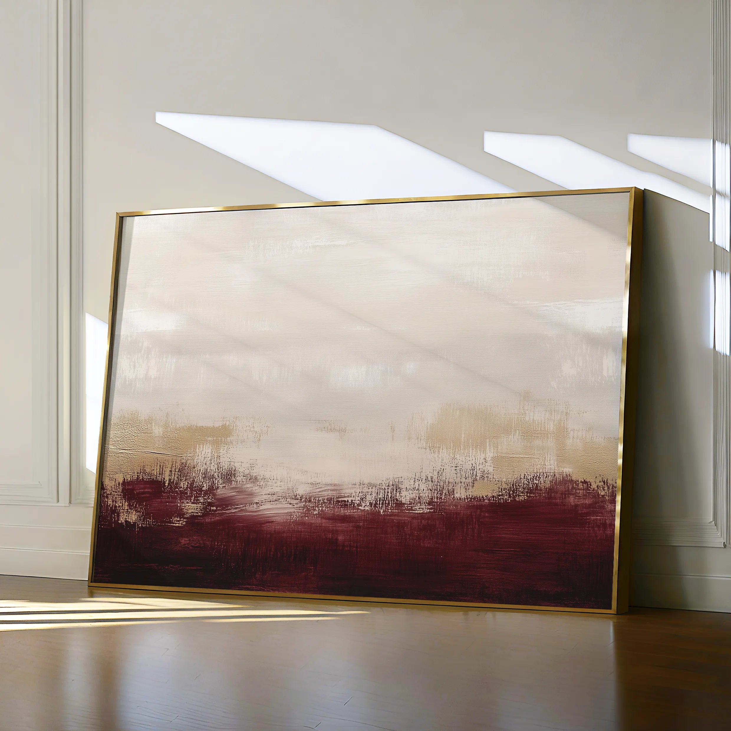 Abstract 307 Canvas Art 60 x 40 cm / Black