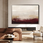 Abstract 307 Canvas Art 60 x 40 cm / Black