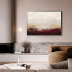 Abstract 307 Canvas Art 60 x 40 cm / Black