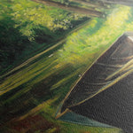 Landscape 307 Canvas Art 60 x 40 cm / Black