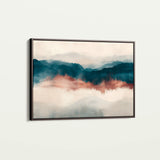 Abstract 308 Canvas Art 60 x 40 cm / Black