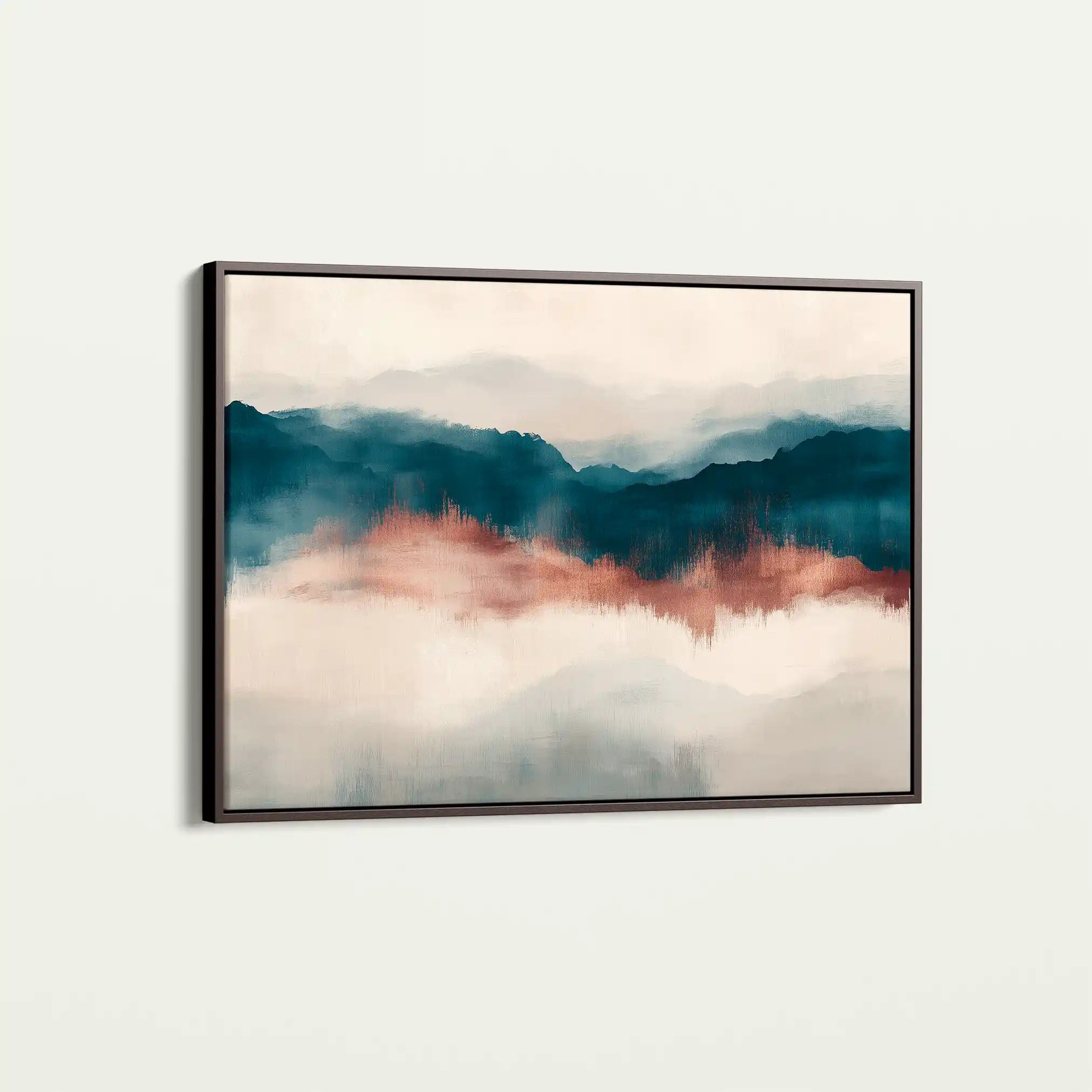 Abstract 308 Canvas Art 60 x 40 cm / Black