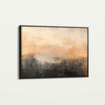 Abstract 309 Canvas Art 60 x 40 cm / Black
