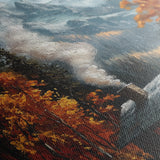 Landscape 309 Canvas Art 60 x 40 cm / Black