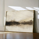 Abstract 310 Canvas Art 60 x 40 cm / Black
